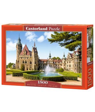 Puzzle 1500 elementów "Zamek w Mosznej"