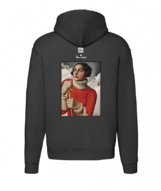 Bluza z kapturem na zamek Łempicka "Saint-Moritz" rozmiar M